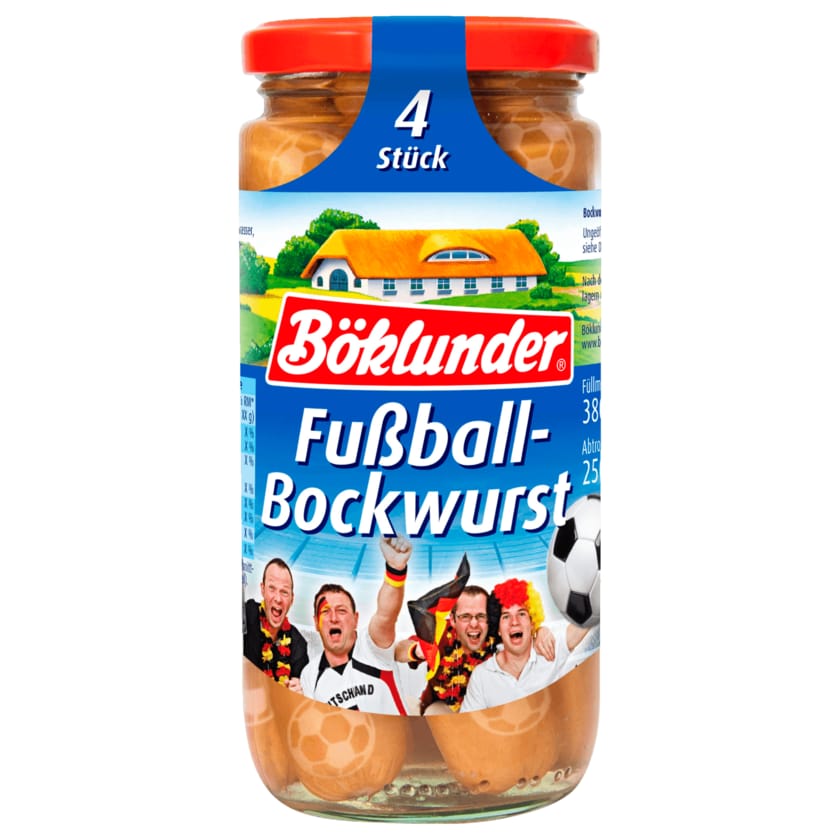Böklunder Fußball-Bockwurst 250g